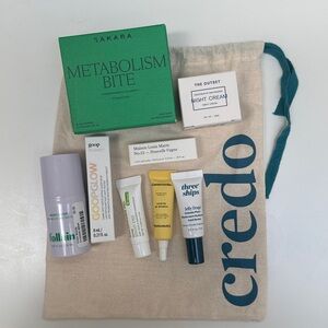 Credo 8-piece beauty set - Sakara, The Outset, Follain, Goop, Three Ships & more